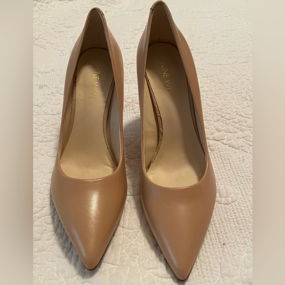 Nine West Nude Heels